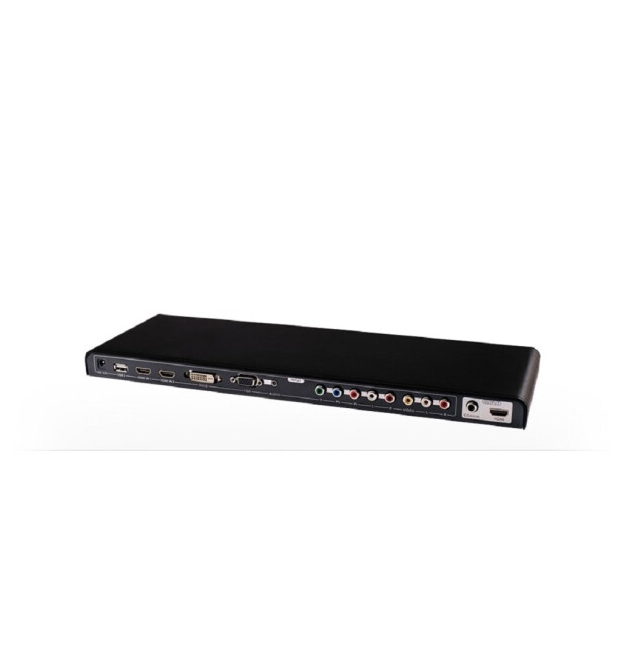 HD мультимедиа HDMI конвертер AVCom AVC515 с 2xUSB,2xHDMI,1xDVI,1xVGA,1xYPBPR,1xCVBS to HDMI