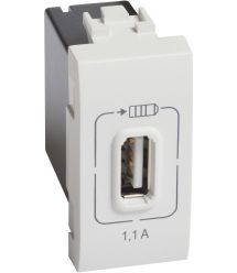BTicino Bticino LL Зарядка USB 1,1А 1м бел