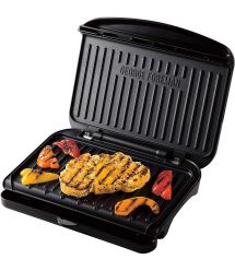 Гриль George Foreman 25810-56 Fit Grill Medium, 1630 Вт, антипригар.покр., поддон для жира, черный