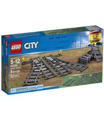 LEGO Конструктор City Железнодорожные стрелки 60238
