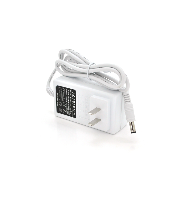 Імпульсний блок живлення 12В 3А (36Вт) штекер 5.5 - 2.5 довжина 1,2 м, White, Q50, OEM