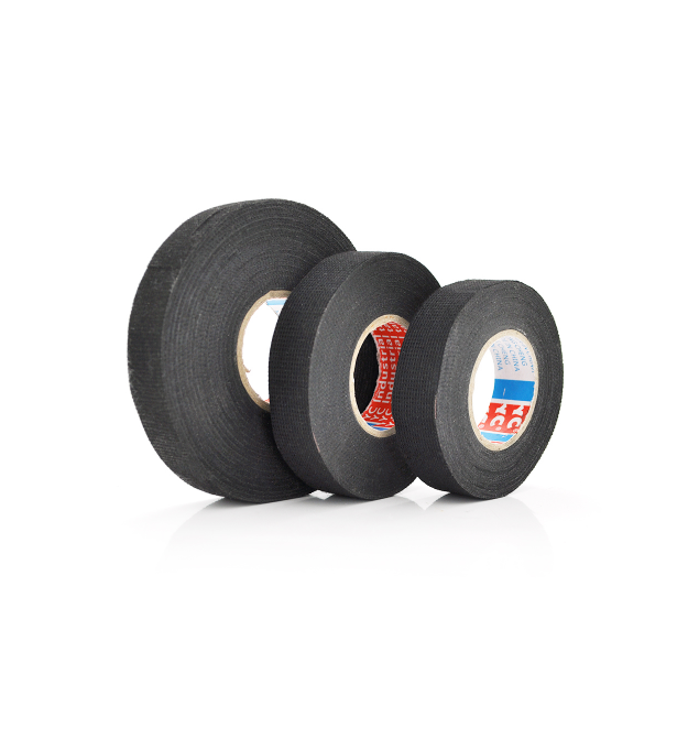 Изолента тряпичная YC 51618 0,17мм*19мм*13м (черная), диапазон раб. темп.:от - 40С до + 125С, высокое качество!!! цена за шт