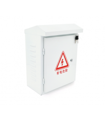 Навесной электрический шкаф PiPo PP-302, корпус белый металл, 440х155х500 мм (Ш*Г*В)