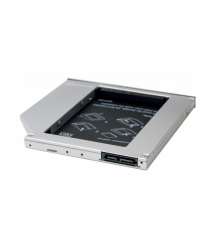 Адаптер подключения HDD 2.5`` 9.5 mm в отсек привода ноутбука SATA - mSATA (HDC-25), Blister,Q100