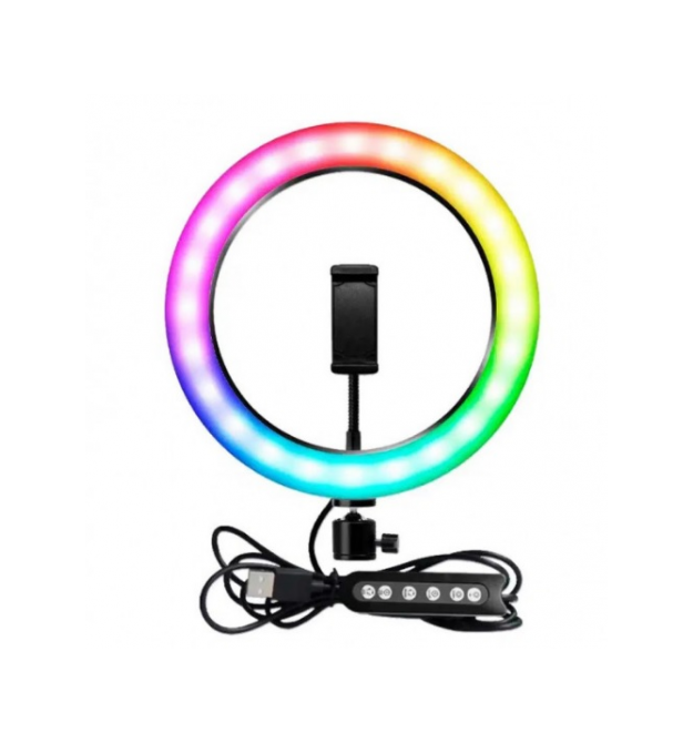 Селфи-лампа Led кольцо MJ26 RGB