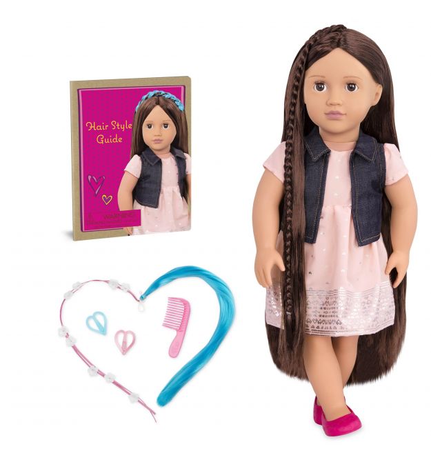 Our Generation Кукла Кейлин (46 см) с растущими волосами, брюнетка