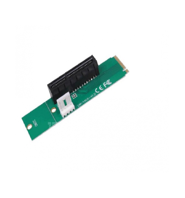 Адаптер M2-PCI-e x4, MOLEX-4pin, отвертка +, Пакет