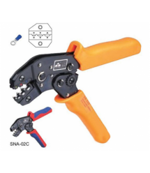 Инструмент обжимной SN-02C для обжимки клемм, оранжевый