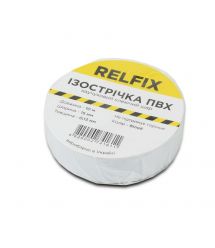 Ізолента Relfix (15 мм х 10 м), біла