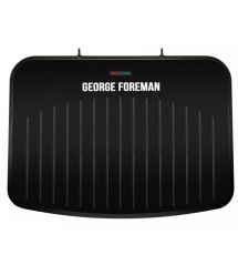 Гриль George Foreman 25820-56 Fit Grill Large, 2400 Вт, антипригар. покр., поддон для жира, черный