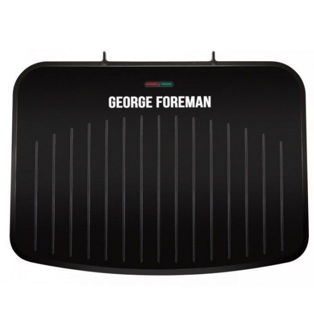 Гриль George Foreman 25820-56 Fit Grill Large, 2400 Вт, антипригар. покр., поддон для жира, черный