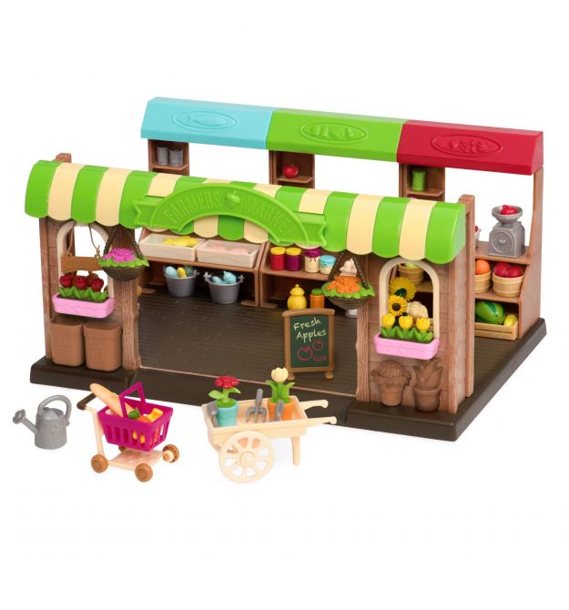Li`l Woodzeez Игровой набор - Фермерский рынок