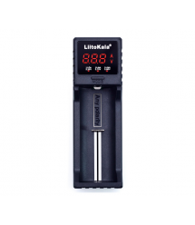 ЗУ универсальное Liitokala Lii-S1,1 канал, LCD дисплей, поддерживающий Li-ion, Ni-MH и Ni-Cd AA(R6), ААA(R03), AAAA, С(R14)