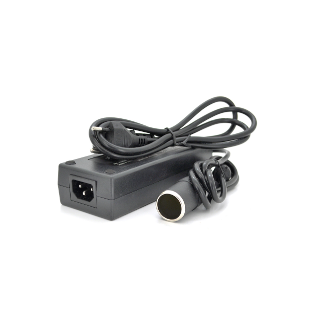 Импульсный адаптер питания YYT-12V10А, AC110-240V - DC12V 10А (120W ) с прикуривателем + каб. питания