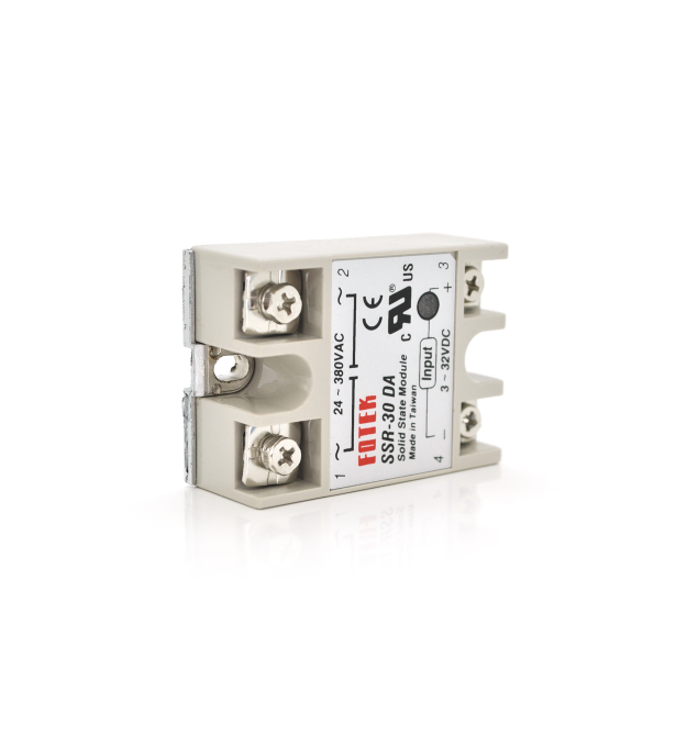 Твердотельное реле FQFER SSR-30DA 30А 24-380VAC