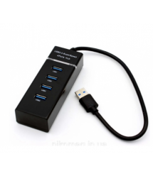 Хаб USB 3.0 UH-303, 4 порта, поддержка до 1TB, Blister
