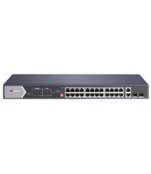 28-портовый неуправляемый Hi-PoE коммутатор Hikvision DS-3E0528HP-E