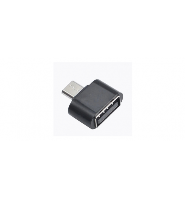 Переходник YHL888 USB2.0(AF) OTG - microUSB(M), Black, OEM