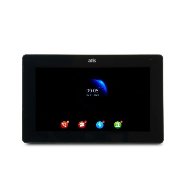Видеодомофон 7" ATIS AD-770FHD/T-Black с поддержкой Tuya Smart