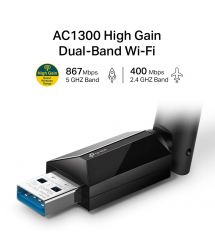 TP-Link Archer T3U Plus, AC1300, USB 3.0, ant