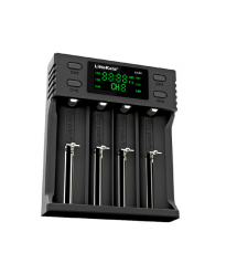 ЗУ универсальное Liitokala Lii-S4, 4 канала,LCD дисплей, поддерживает Li-ion, Ni-MH и Ni-Cd AA (R6), ААA (R03), AAAA, С (R14)