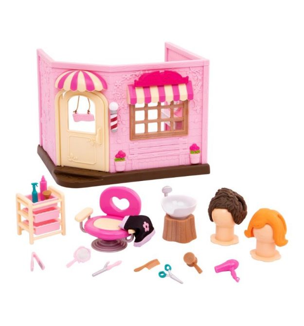 Игровой набор Li`l Woodzeez Парикмахерская (маленькая)