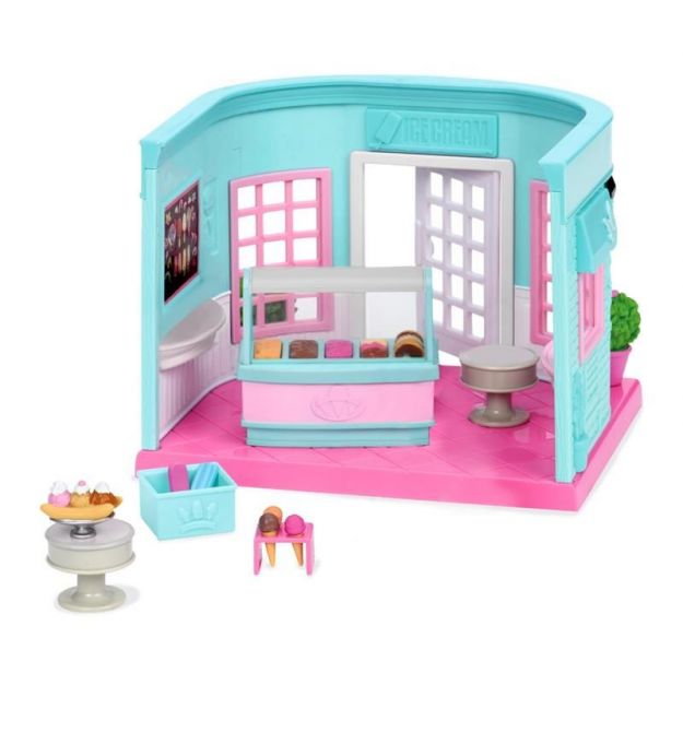 Игровой набор Li`l Woodzeez Павильон с мороженым (маленький)