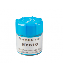 Паста термопроводная HY-810 15g, банка, Grey, 4,63W - m-K, 0.0087C-in&ampsup2 - W, -30280, OEM Q40