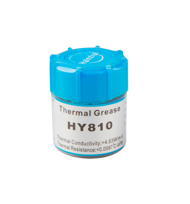 Паста термопроводная HY-810 15g, банка, Grey, 4,63W - m-K, 0.0087C-in&ampsup2 - W, -30280, OEM Q40