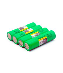 Аккумулятор 18650 Li-Ion LiitoKala Lii-25R, 2500mah （2450-2650mah）, 3.7V (2.75-4.2V), Green, PVC BOX