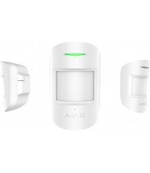 Корпус комбинированного датчика аякс DummyBox_Ajax CombiProtect white