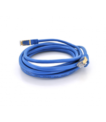 Патч-корд литой Ritar, SFP, RJ45, Cat.6, 15,0m, синий