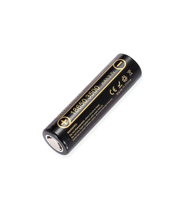 Аккумулятор 18650 Li-Ion LiitoKala Lii-35A, 3500mah （3550-3650mah）, 3.7V (2.75-4.2V), Black, PVC BOX Q2, цена за 1 шт