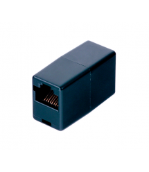 Соединитель RJ45 8P8C мама - мама RJ45 для соединения кабеля, черный, Q100