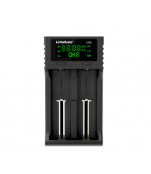 ЗУ универсальное Liitokala Lii-S2, 2 канала, LCD дисплей, поддерживает Li-ion, Ni-MH и Ni-Cd AA(R6), ААA(R03), AAAA, С(R14)
