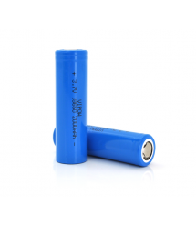 Аккумулятор 18650 Li-Ion Vipow ICR18650 FlatTop, 2000mAh, 3.7V, Blue