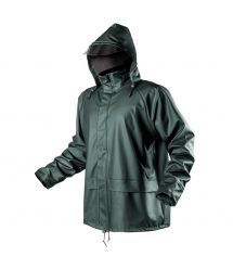 Neo Tools 81-810-XL Куртка-дощовик NEO ПУ/ПВХ, EN 343, розмір XL, підкладка поліестер, щільність 310 г/м2