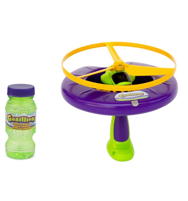 Gazillion Генератор мильних бульбашок Gazillion мех. пропелер з пуск.пристр-м, непроливайка, в н-рі р-н 118мл