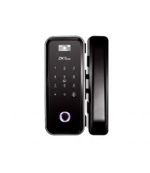 Smart замок ZKTeco GL300 left для стеклянных дверей со сканером отпечатка пальца и считывателем Mifare