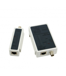 Кабельный тестер Merlion M726ATUSB, RJ-45+USB, батарейки в комплекте нет