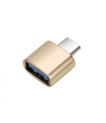 Перехідник USB3.0(AF) OTG - Type-C(M), Mix color, OEM