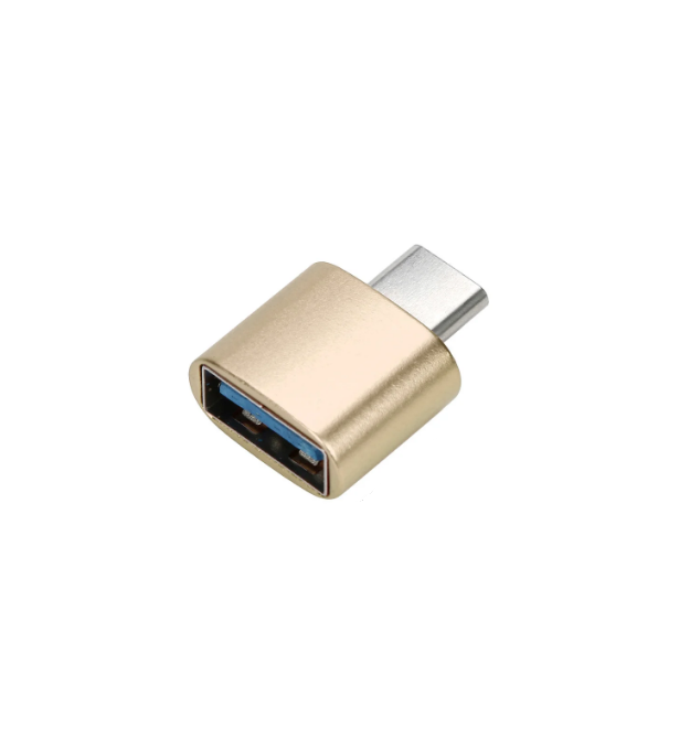 Перехідник USB3.0(AF) OTG - Type-C(M), Mix color, OEM