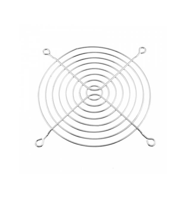 Решетка (гриль) для вентиляторов 150mm, Silver
