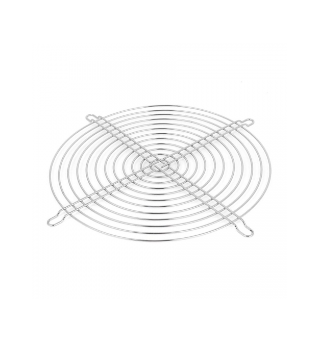 Решетка (гриль) для вентиляторов 200mm, Silver