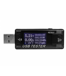 USB тестер Keweisi KWS-MX17 напряжения (4-30V) и тока (0-5A), Black