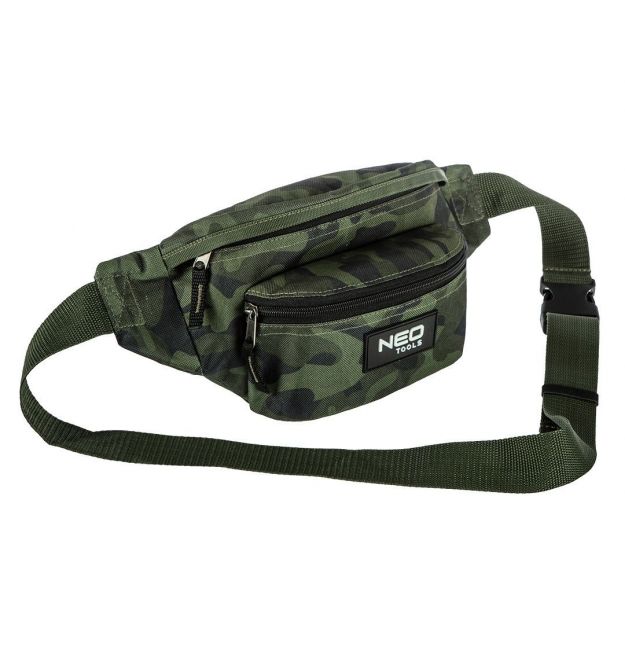 Neo Tools Сумка Camo, на пояс, посилена, поліестер 600D, 36х12см, камуфляж