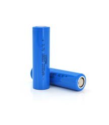 Акумулятор 18650 Li-Ion Vipow ICR18650 FlatTop, 2200mAh, 3.7V, Blue