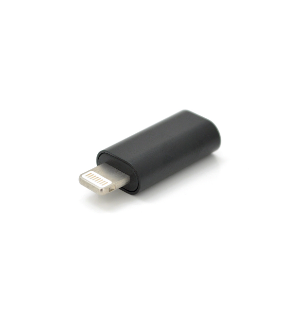 Перехідник Lighting(M) - Type-C (F), Black, OEM