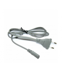 Кабель питания 1.8m, 0.75mm, PC-184 - 2 CEE7 - 16-C7 2 pin (для бытовой техники), Gray, OEM Q500