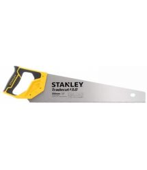 Stanley Ножовка по дереву 500мм 11TPI закаленный зуб TRADECUT нержавеющая сталь